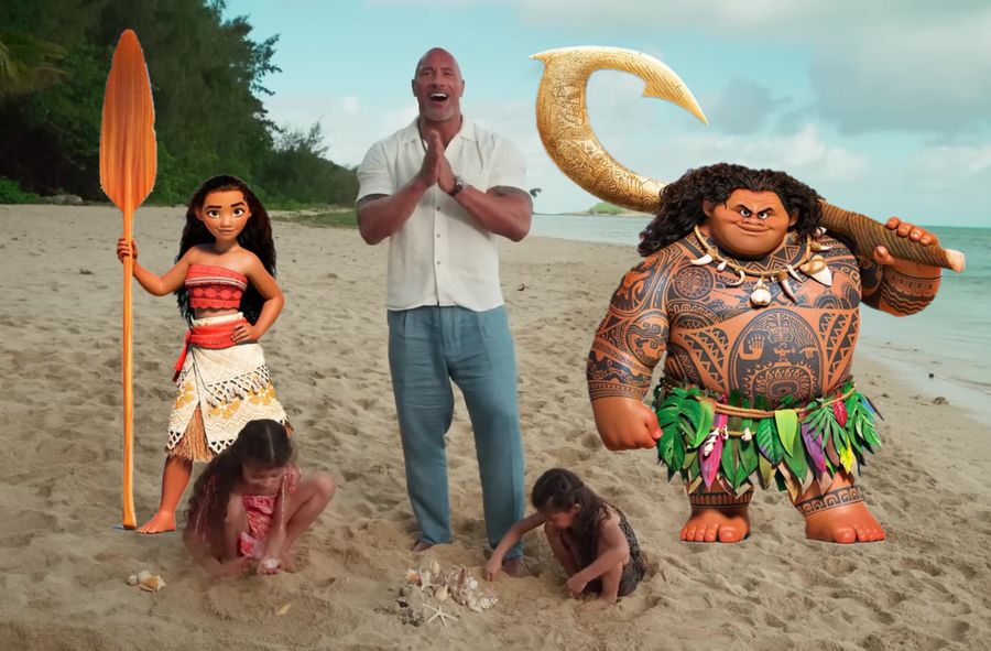 Dwayne Johnson ogłasza, że ​​trwają prace nad aktorskim filmem "Vaiana"