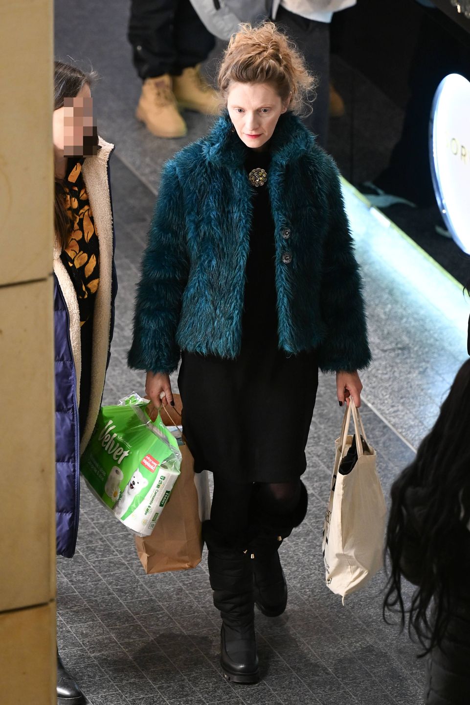 Agata Buzek pofatygowała się do centrum handlowego