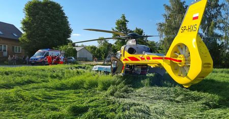 Tragedia w Opolskiem. 57-latek zginął na miejscu