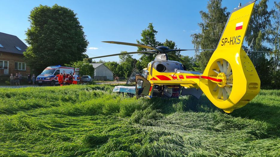 Krapkowice. 57-latek zginął na miejscu 