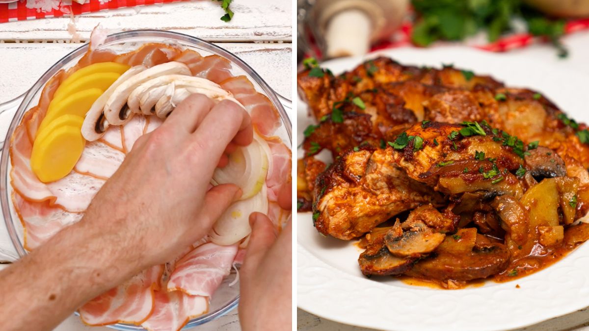 Obok tak pysznej zapiekanki nie sposób przejść obojętnie