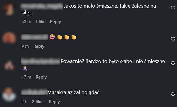 Komentarze na temat skeczu o Kaczorowskiej i Rogacewiczu