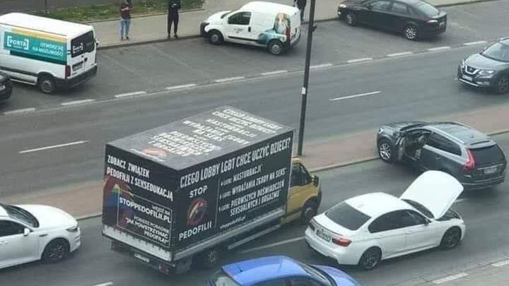 Obywatelskie zatrzymanie furgonetki na Ursynowie