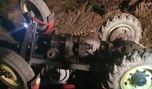 Kokuszka. Traktor przygniótł dwie osoby. Nie żyje 17-latek