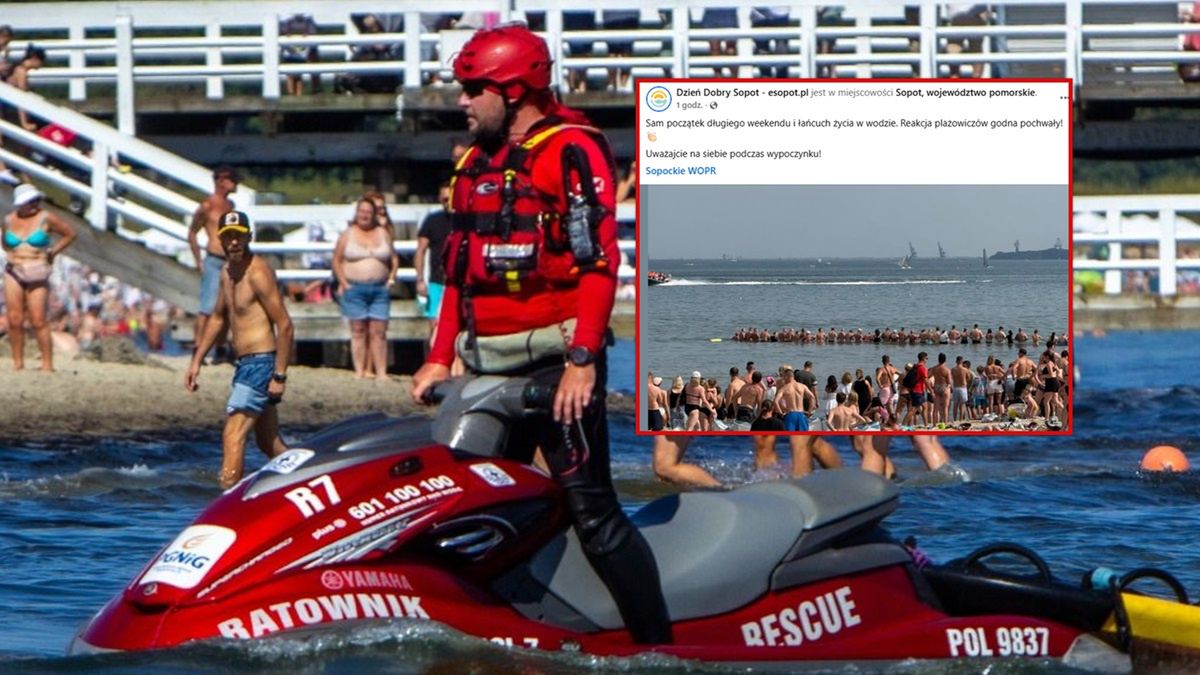 15 sierpnia dwukrotnie szukano dzieci w Sopocie.