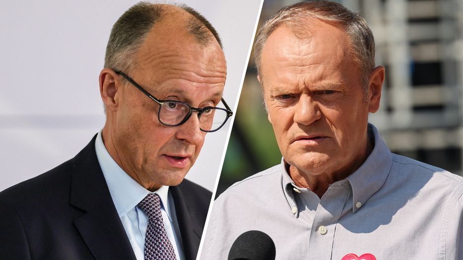 Friedrich Merz i Donald Tusk
