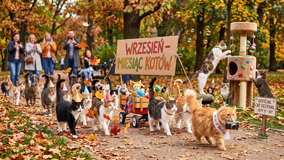 Wrzesień miesiącem KOTÓW!