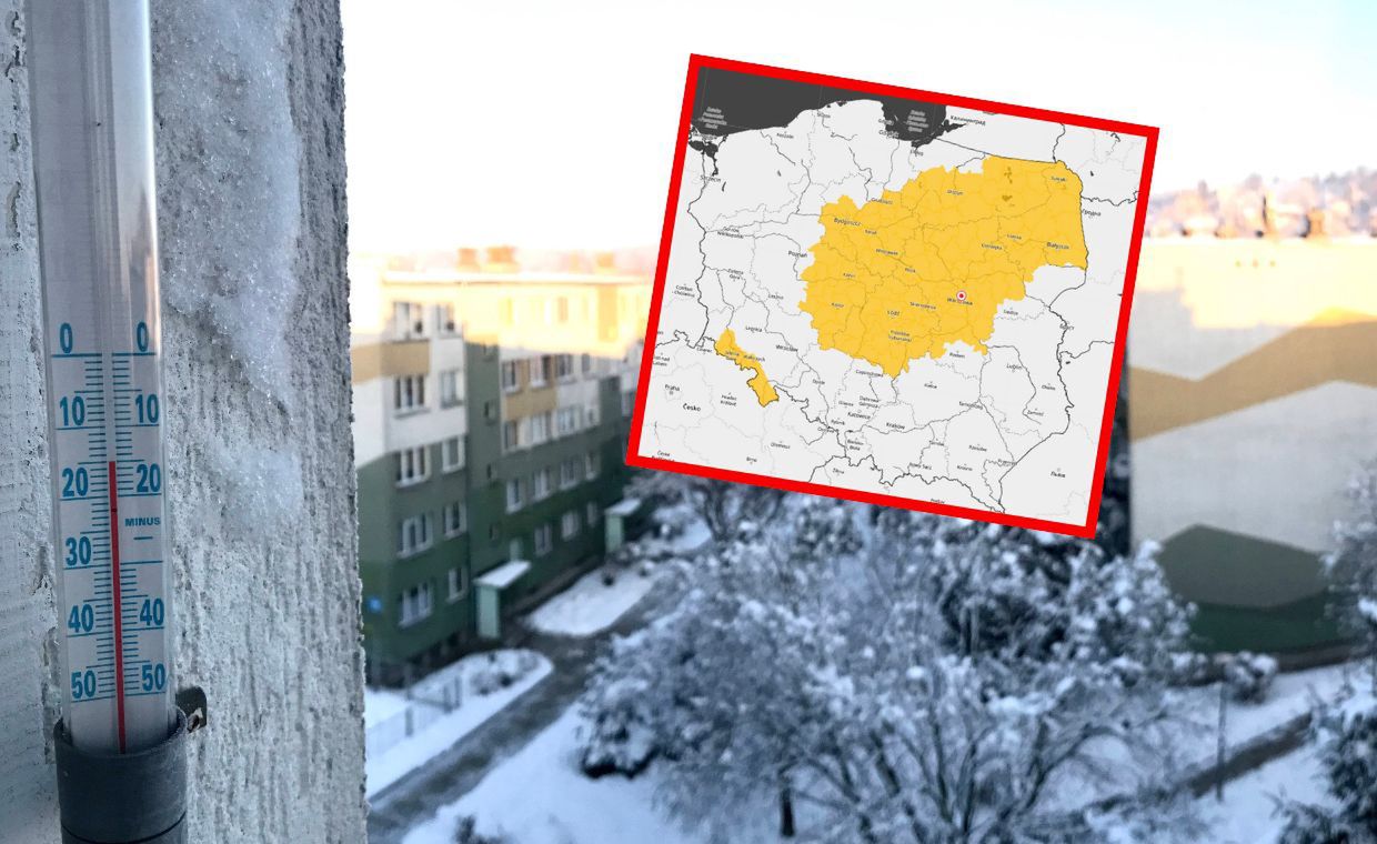 wiadomości,aktualności,WP Wiadomości Alert IMGW dla siedmiu województw. Zrobi się mroźnie