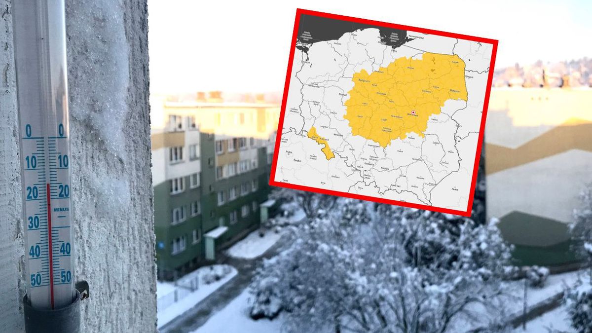 Alert IMGW dla siedmiu województw. Zrobi się mroźnie