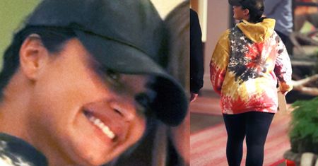 Odmieniona Demi Lovato przyłapana przez paparazzi przed hotelem w Londynie (FOTO)