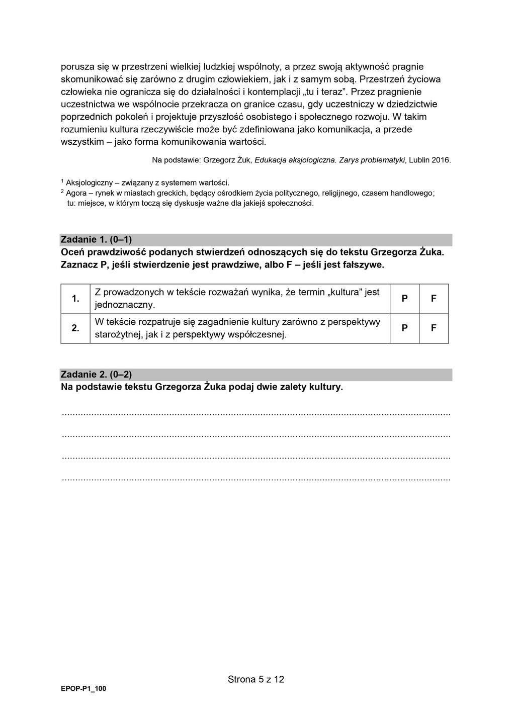Matura 2024. Arkusze z j. polskiego. Stara formuła