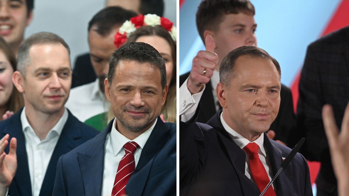 Rafał Trzaskowski i Karol Nawrocki