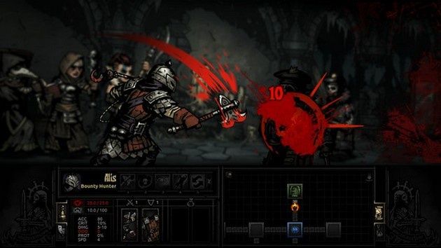 Darkest Dungeon walka