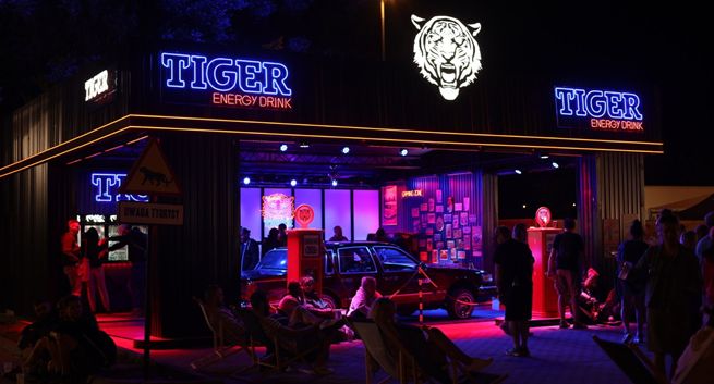 Creative Brand Stories wspiera markę Tiger Energy Drink na letnich wydarzeniach