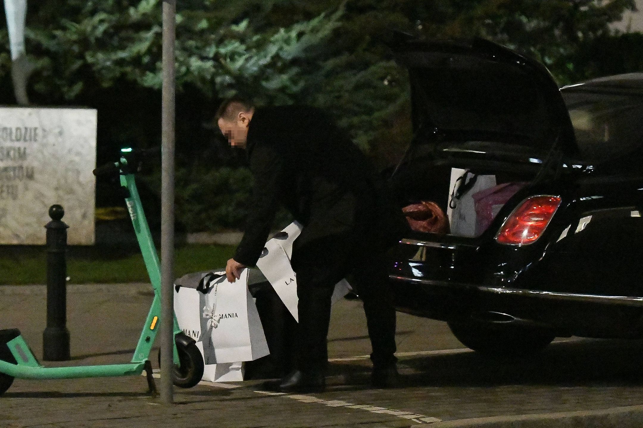 Joanna Przetakiewicz korzysta z uprzejmości szofera