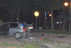 Lubelskie. Wylecieli z auta, jak z katapulty. Nagranie mrozi krew w żyłach