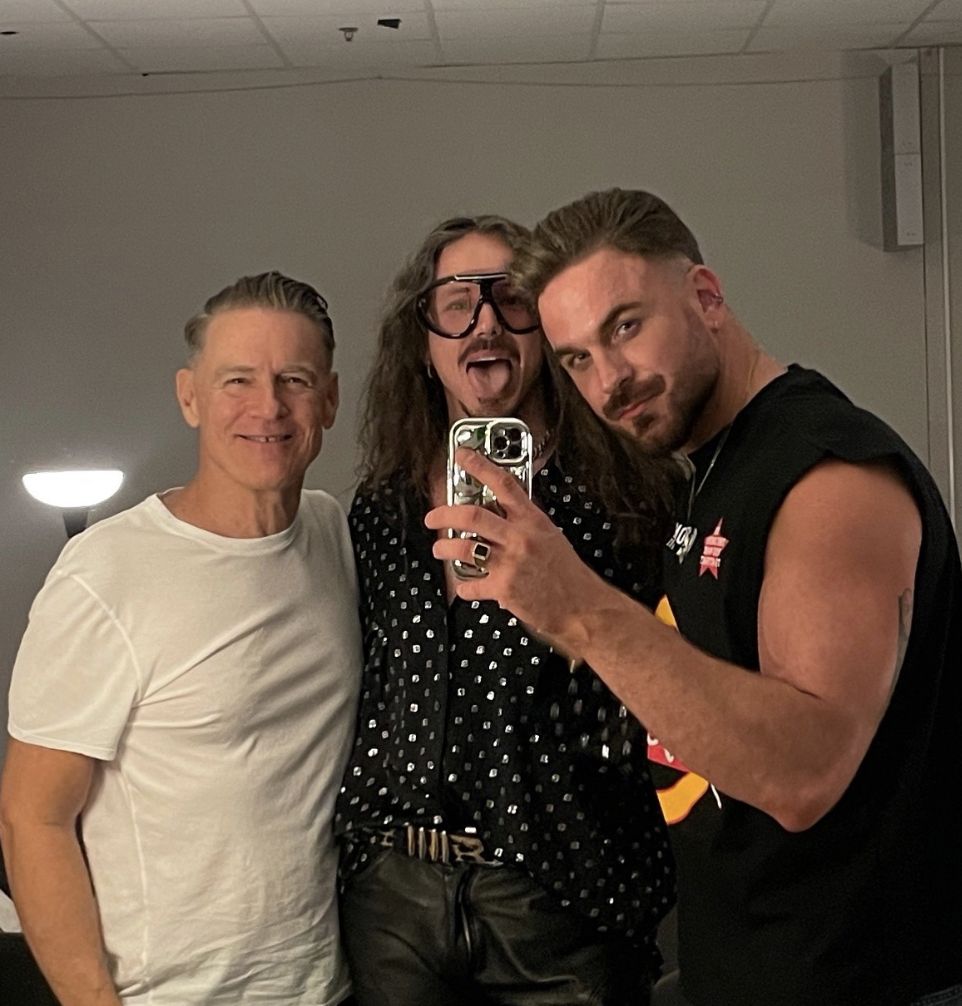 Michał Szpak dodał zdjęcie z Bryanem Adamsem