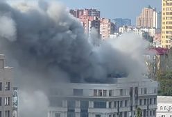 Eksplozje i kłęby dymu. Atak na siedzibę Puszylina