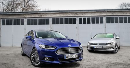 Volkswagen Passat B8 i Ford Mondeo V - galeria zdjęć