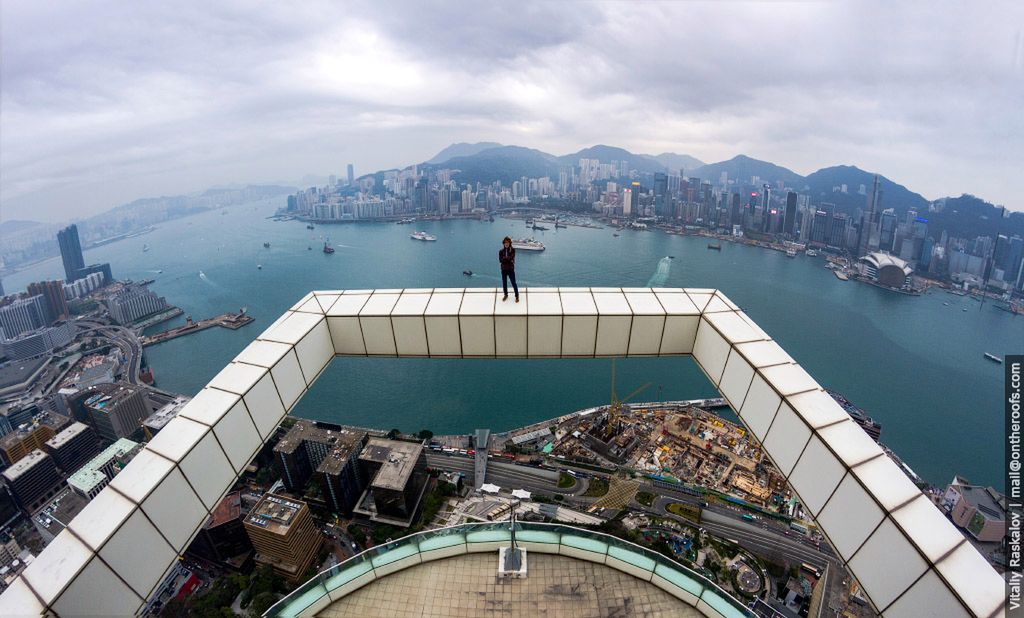 Rosjanie na dachach Hongkongu. Lęk wysokości? Oni z pewnością go nie znają! 6
