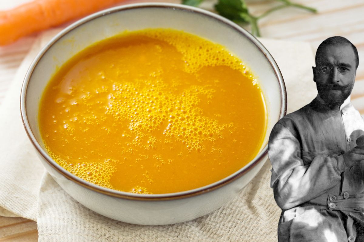Austrian doctor's carrot soup. The historic remedy for dangerous diarrhea in kids