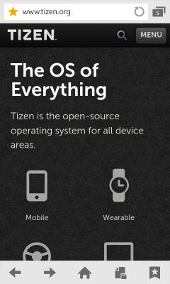 Tizen OS 2.3 na zrzutach ekranu i wideo 13