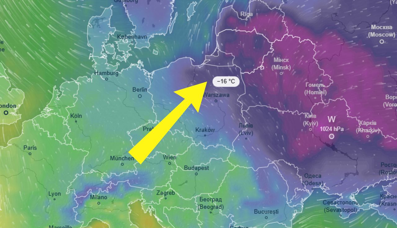 Dwucyfrowe mrozy. Niemcy ogłaszają. Znów uderzą w Polskę