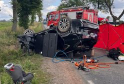 Kierowca nie żyje, dzieci trafiły do szpitala. Dramat pod Płockiem