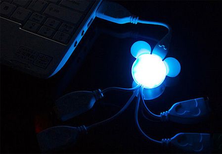 USB Hub w kształcie Myszki Miki!