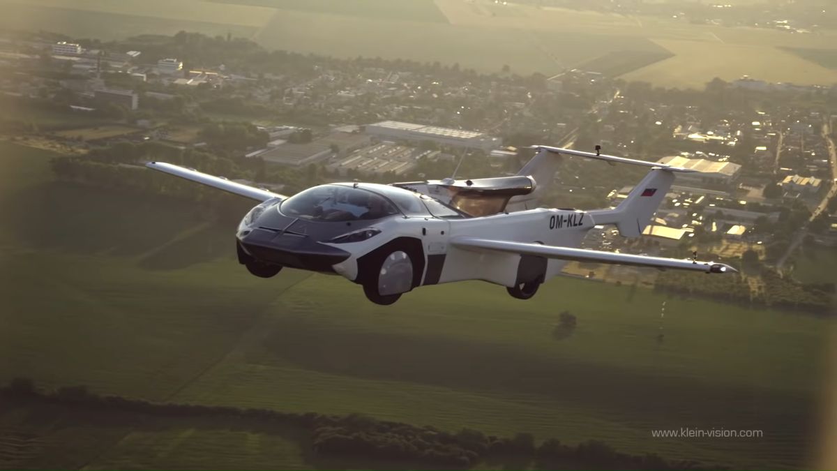 Latające samochody coraz bliżej. Ta maszyna leciała 35 minut 1