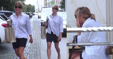 Smutna Marta Wierzbicka na mieście