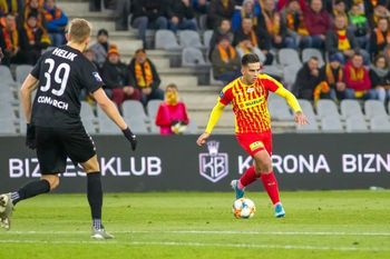 Rodrigo Zalazar grał w Koronie Kielce. Teraz z kadrą Urugwaju przebywa na mundialu, a jego wartość rynkowa wynosi 30 milionów euro!