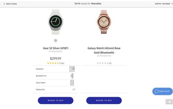 Na stronie Samsunga pojawił się zegarek Galaxy Watch