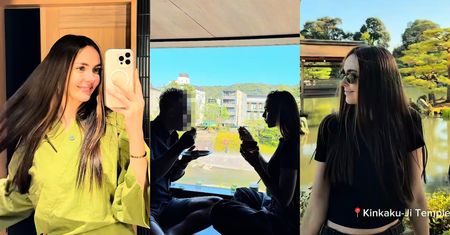 Marcela Leszczak poleciała z NOWYM FACETEM na kolejne wakacje. Tym razem podbijają razem Kyoto. Miłość kwitnie? (ZDJĘCIA)