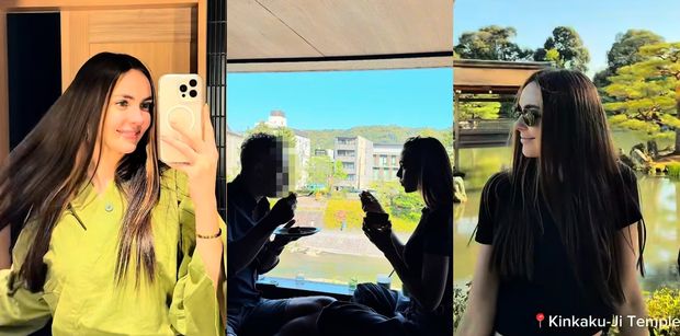 Marcela Leszczak poleciała z NOWYM FACETEM na kolejne wakacje. Tym razem podbijają razem Kyoto. Miłość kwitnie? (ZDJĘCIA)