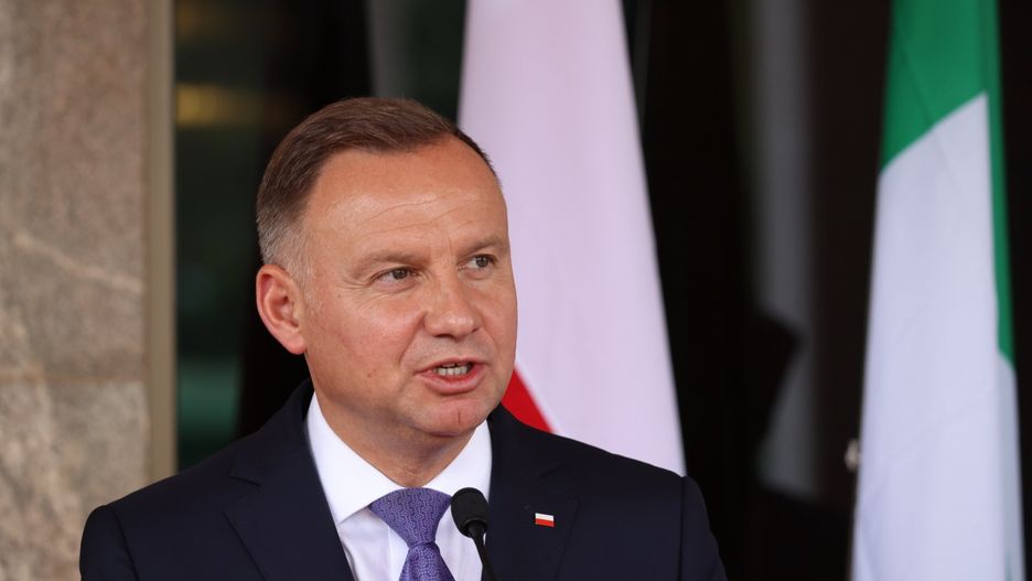 Andrzej Duda pożegnał królową Elżbietę II 