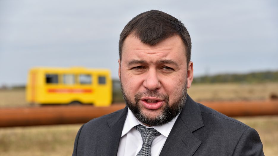 Denis Puszylin, przywódca samozwańczej Donieckiej Republiki Ludowej