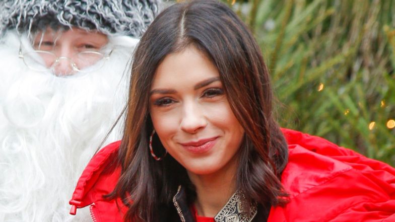 Klaudia Halejcio pokazuje DORODNĄ choinkę godną willi za 9 milionów
