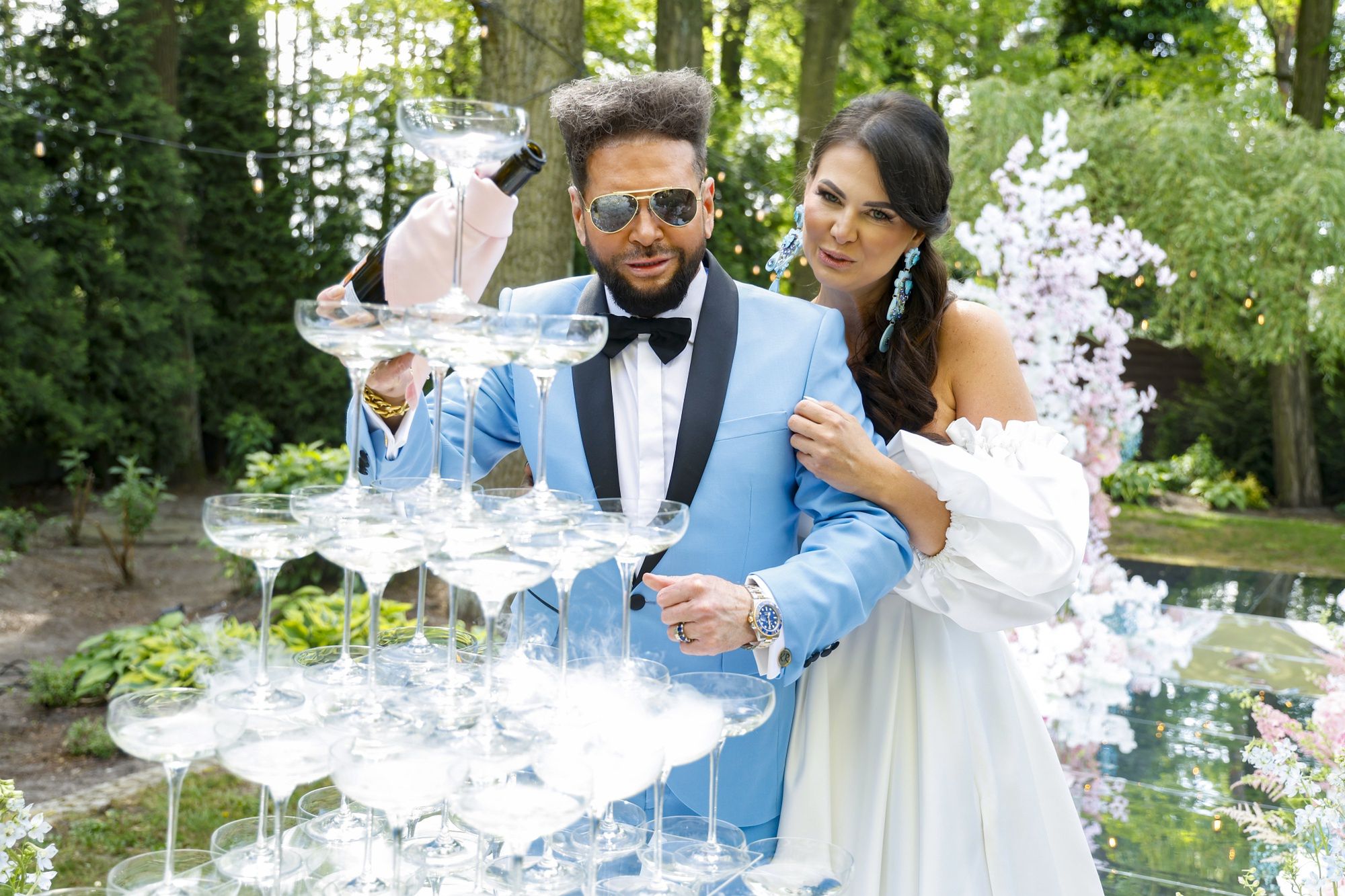 Krzysztof i Maja Rutkowscy odnowili przysięgę małżeńską