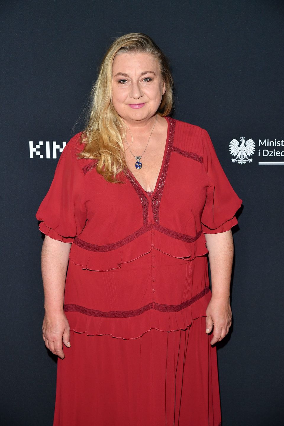 Aldona Jankowska na ściance