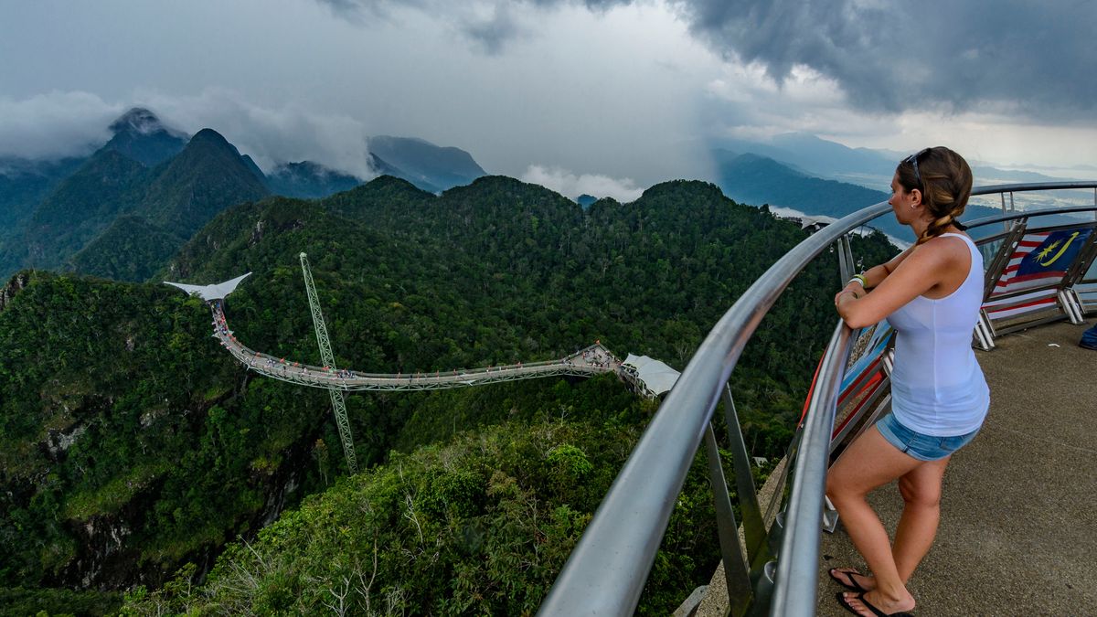 Skyway Bridge, Malaysia September 8,2017: Woman tourist enjoying view from top viewpoint of Skyway Bridge
traveling, people, woman, person, holiday, summer, vacation, road, travel, high, top, destination, tourism, tourist, trip, journey, countryside, backpack, asia, rural, panorama, hill, slope, hiking, voyage, national, adventure, peak, traveler, wilderness, range, nature, valley, hills, highland, malaysia, mountains, peaks, travel agency, traveling, people, woman, person, holiday, summer, vacation, road, travel, high, top, destination, tourism, tourist, trip, journey, countryside, backpack, asia, rural, panorama, hill, slope, hiking, voyage, national, adventure, peak, traveler, wilderness, range, nature, valley, hills, highland, malaysia, mountains, peaks, travel agency