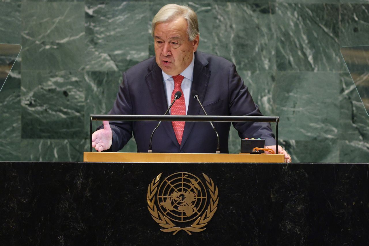 UN Secretary-General Antonio Guterres