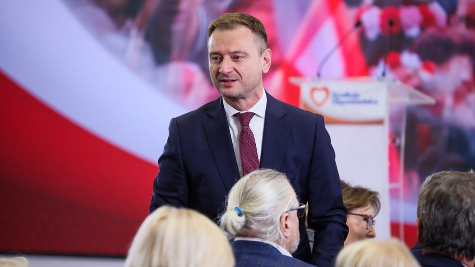 S�awomir Nitras
Warszawa, 13.11.2023. Pose� KO S�awomir Nitras podczas posiedzenia Rady Krajowej Platformy Obywatelskiej RP, 13 bm. w Hotelu Novotel w Warszawie. (amb) PAP/Leszek Szyma�ski
Leszek Szyma�ski
platformy obywatelskiej, PO, polityk polityka, posiedzenie, rada krajowa, spotkanie, zatwierdzenie umowy koalicyjnej