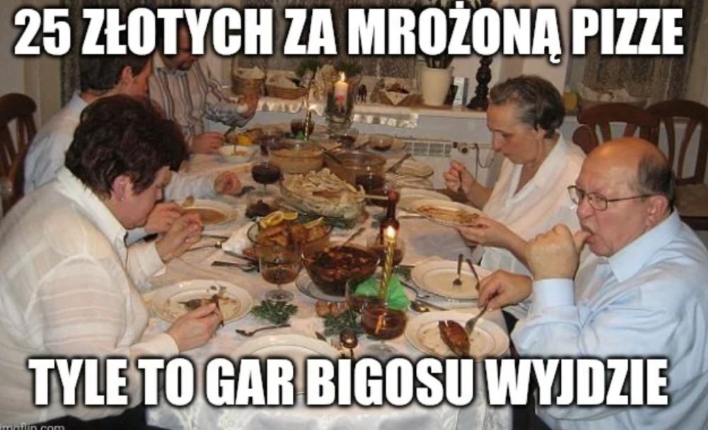 Internauci śmieją się z pizzy Książula