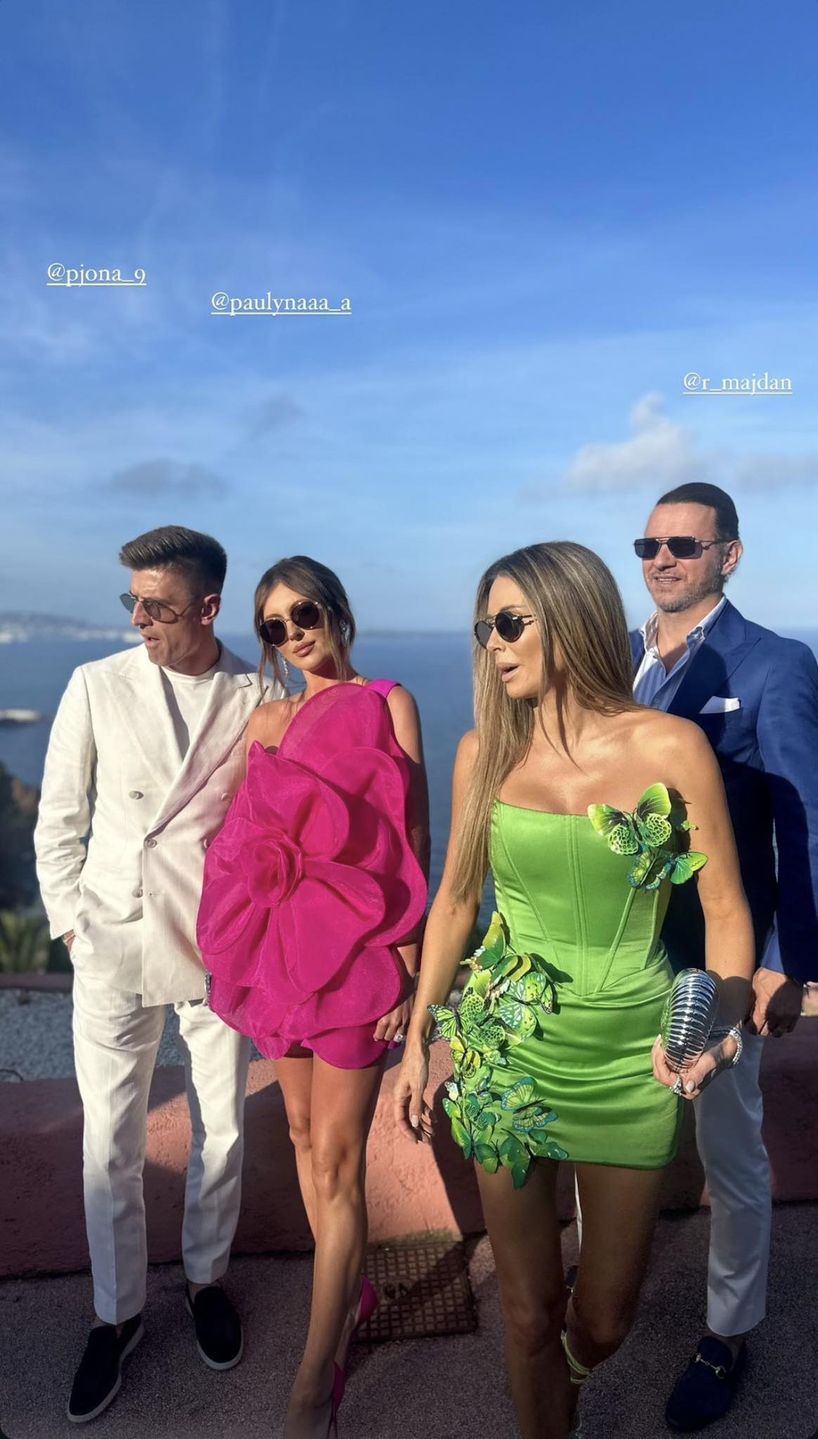 Małgorzata Rozenek, Radosław Majdan, Paulina i Krzysztof Piątek