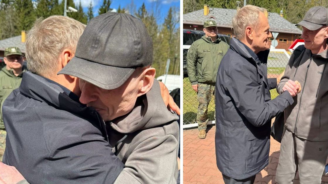 Przywitanie Poczobuta