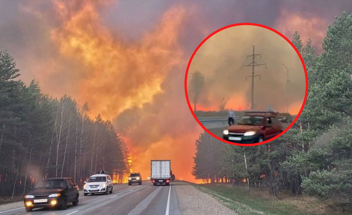 Ogromne pożary w Rosji. Ogień trwa wsie, lasy i pola
