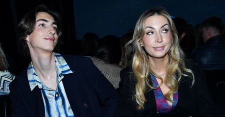 22-letni syn Krzysztofa Ibisza i Anny Zejdler bryluje z mamą na pokazie Łukasza Jemioła (FOTO)