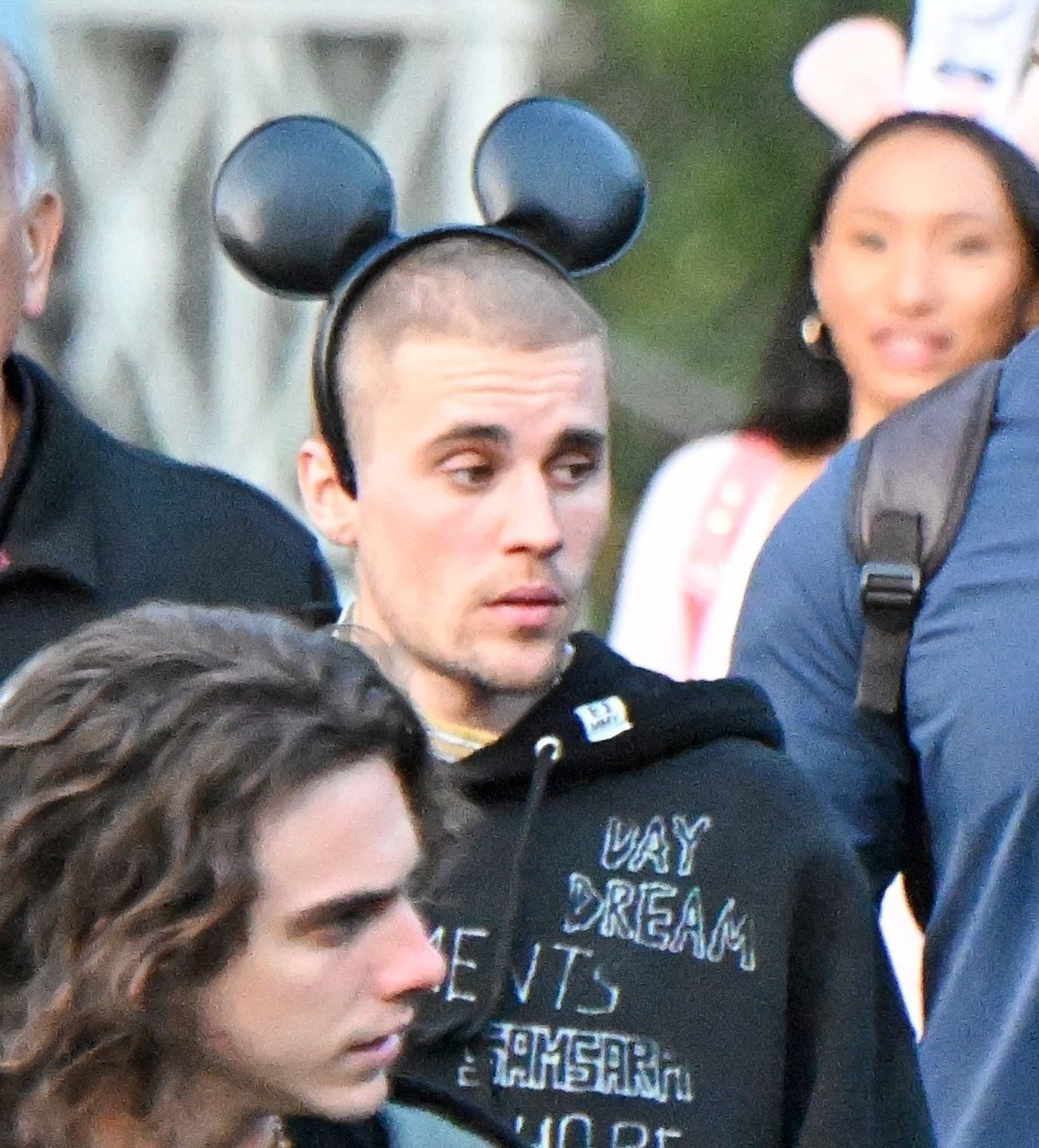 Bieberowie wybrali się do parku rozrywki Disneyland