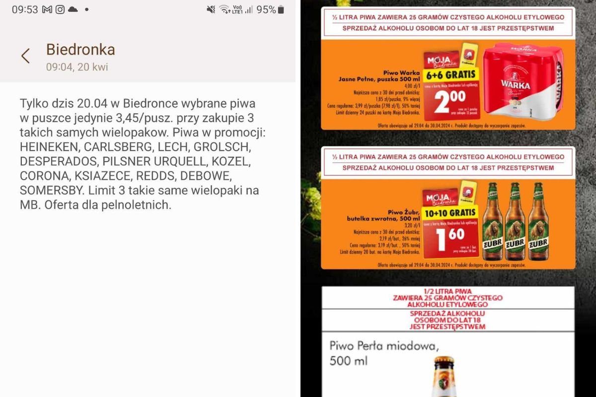 Dyskonty kuszą promocjami alkoholu